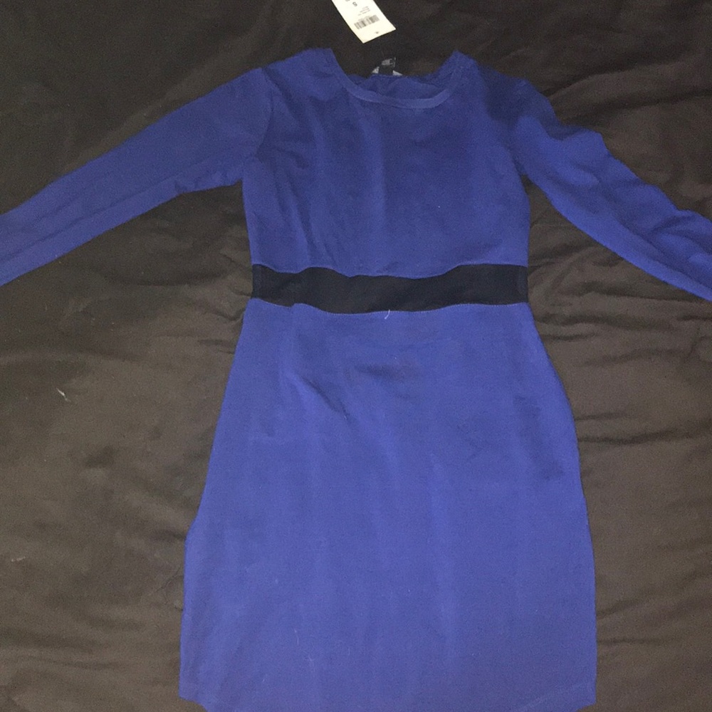 Blue night out dress